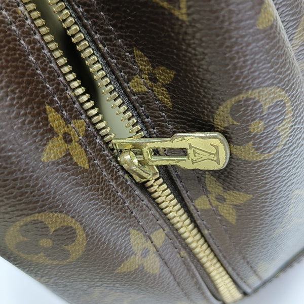 DEAUVILLE GM Monogram Coated Canvas Brown