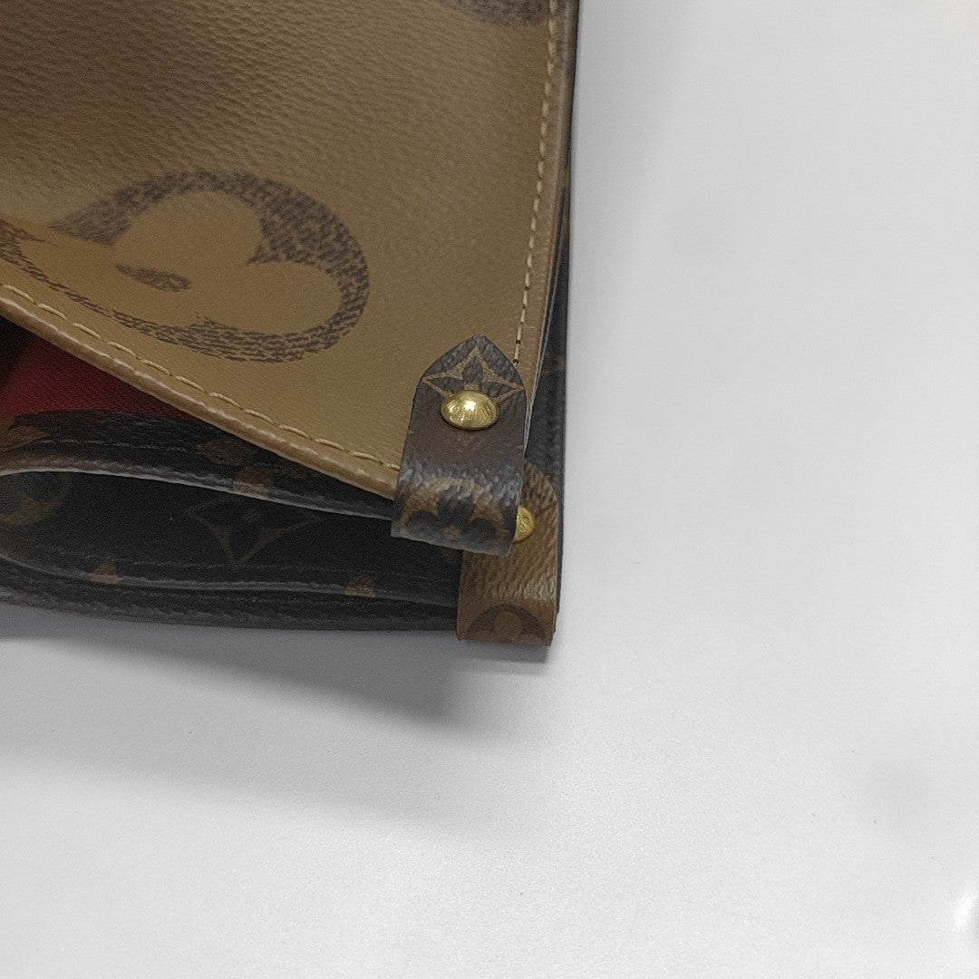 ONTHEGO Monogram Coated Canvas Brown