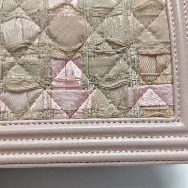 BOY CHANEL Quilted Fabric Pink