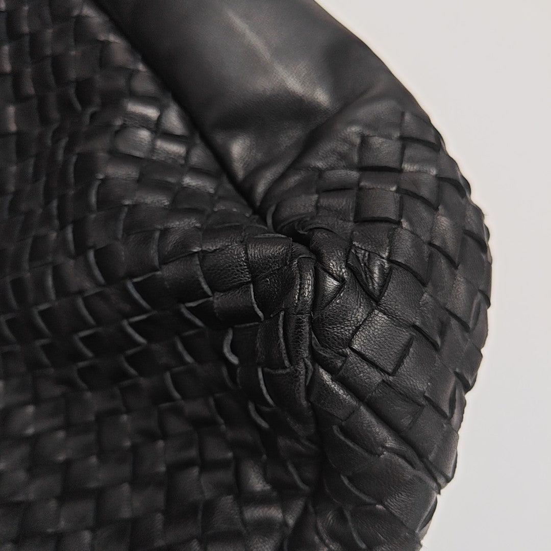 Calfskin Shoulder Bag Black