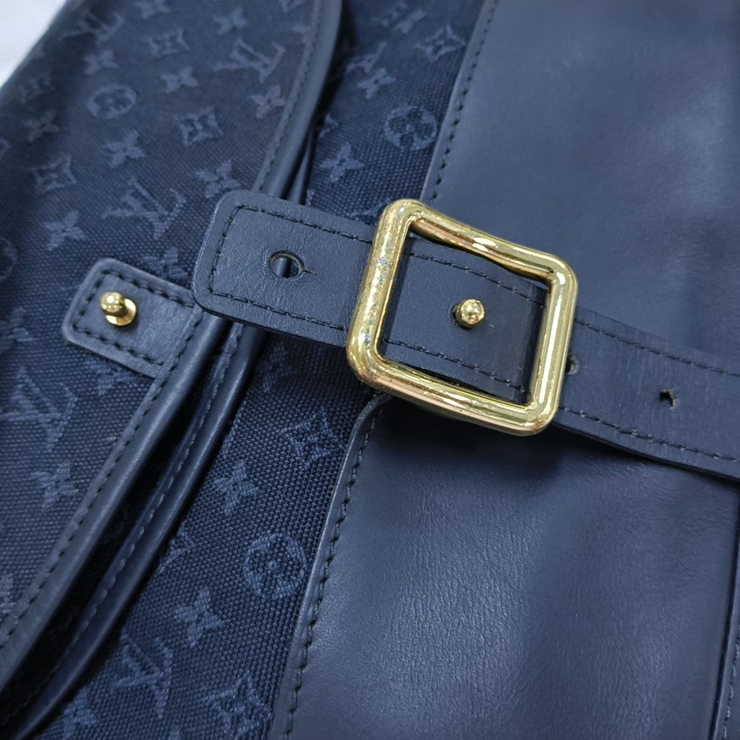 MARJORIE Monogram Canvas Blue