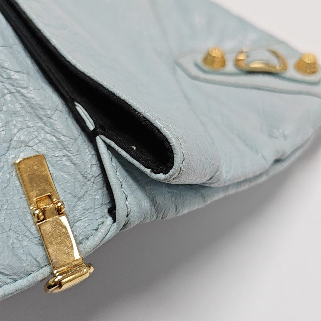 Classic City Small Lambskin Blue