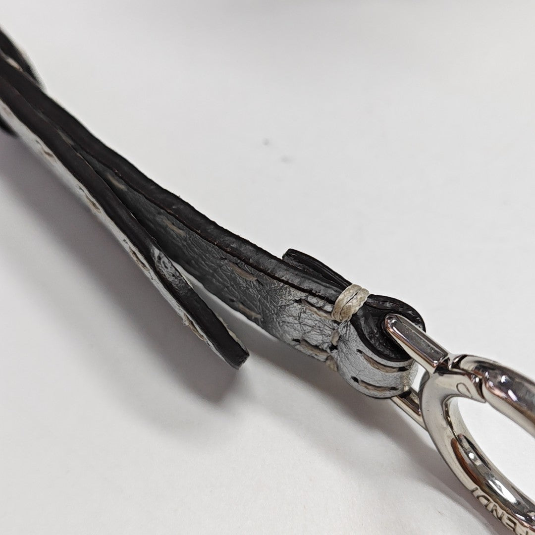 Peekaboo Medium Calfskin Silver
