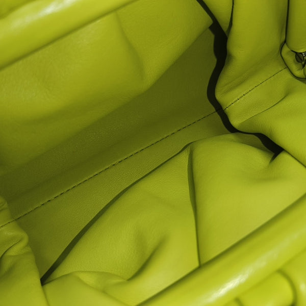 Authenticated pre-owned  The Pouch Mini Calfskin Green - Shoulder Bag at Looply
