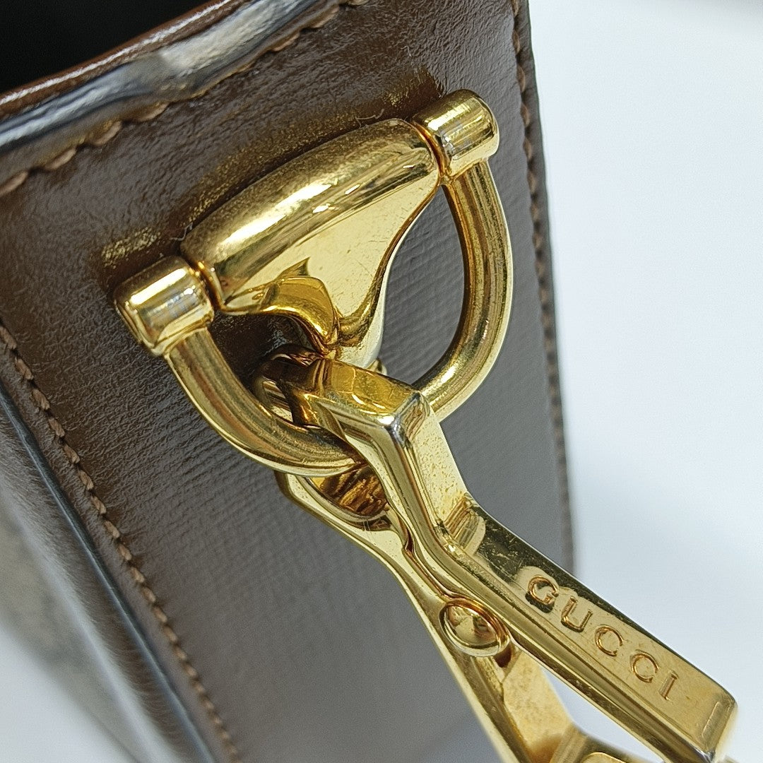 Horsebit 1955 Mini Coated Canvas Beige