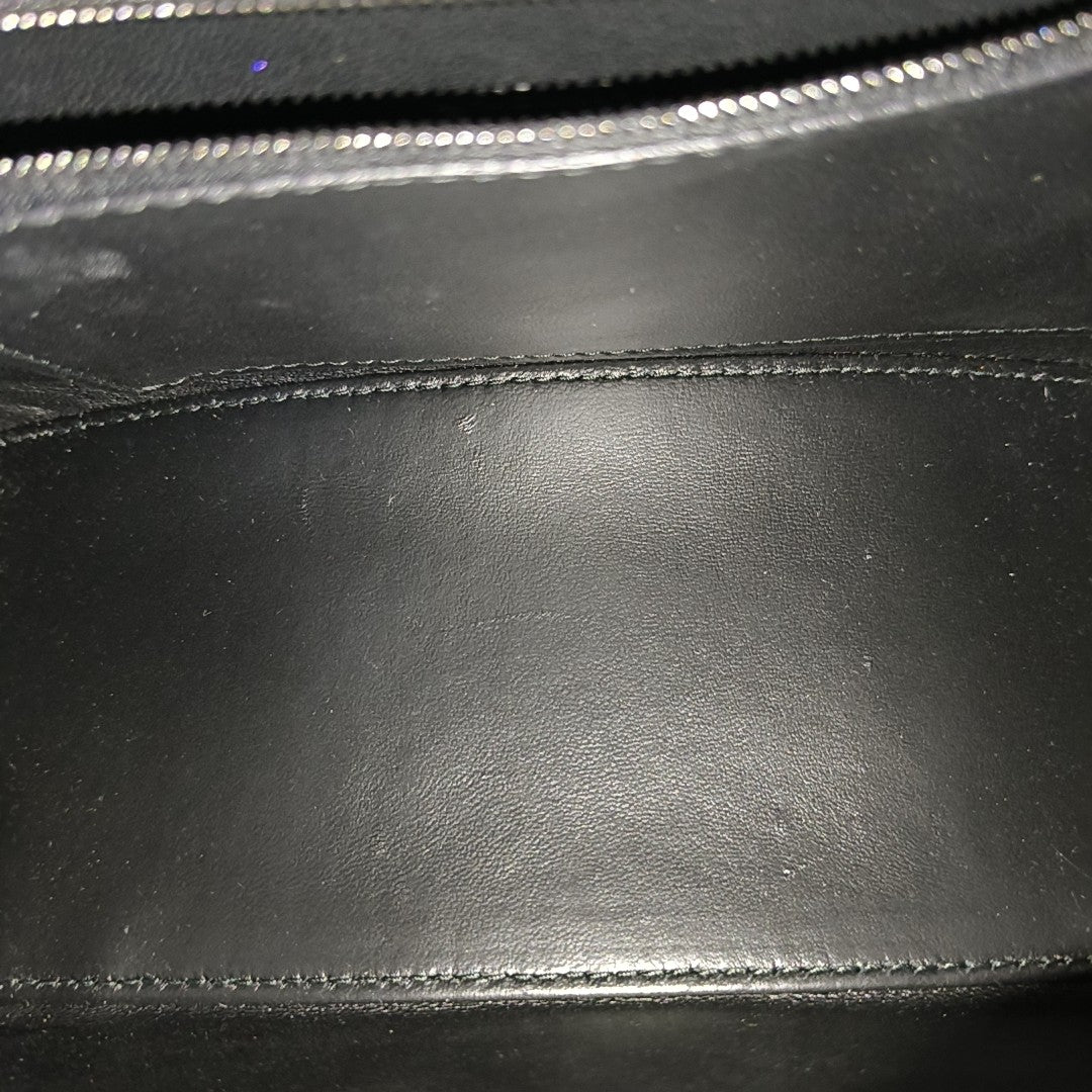 Hourglass S Calfskin Black