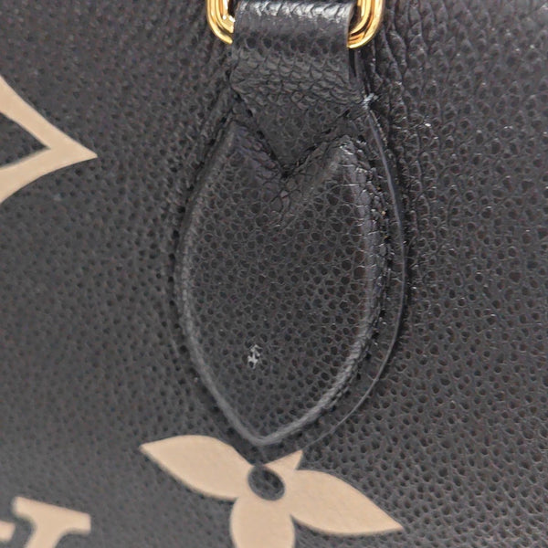 ONTHEGO MM Monogram Calfskin Black