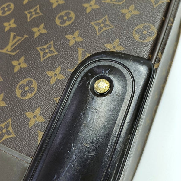 PEGASE 45 Monogram Coated Canvas Brown