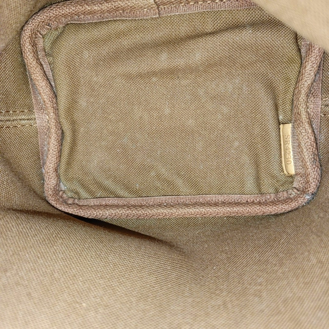 NÉONOÉ Nano Monogram Coated Canvas Brown
