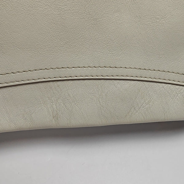 Roy Medium Calfskin White