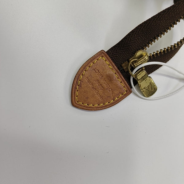 TOILET POCKET 19 Monogram Coated Canvas Brown