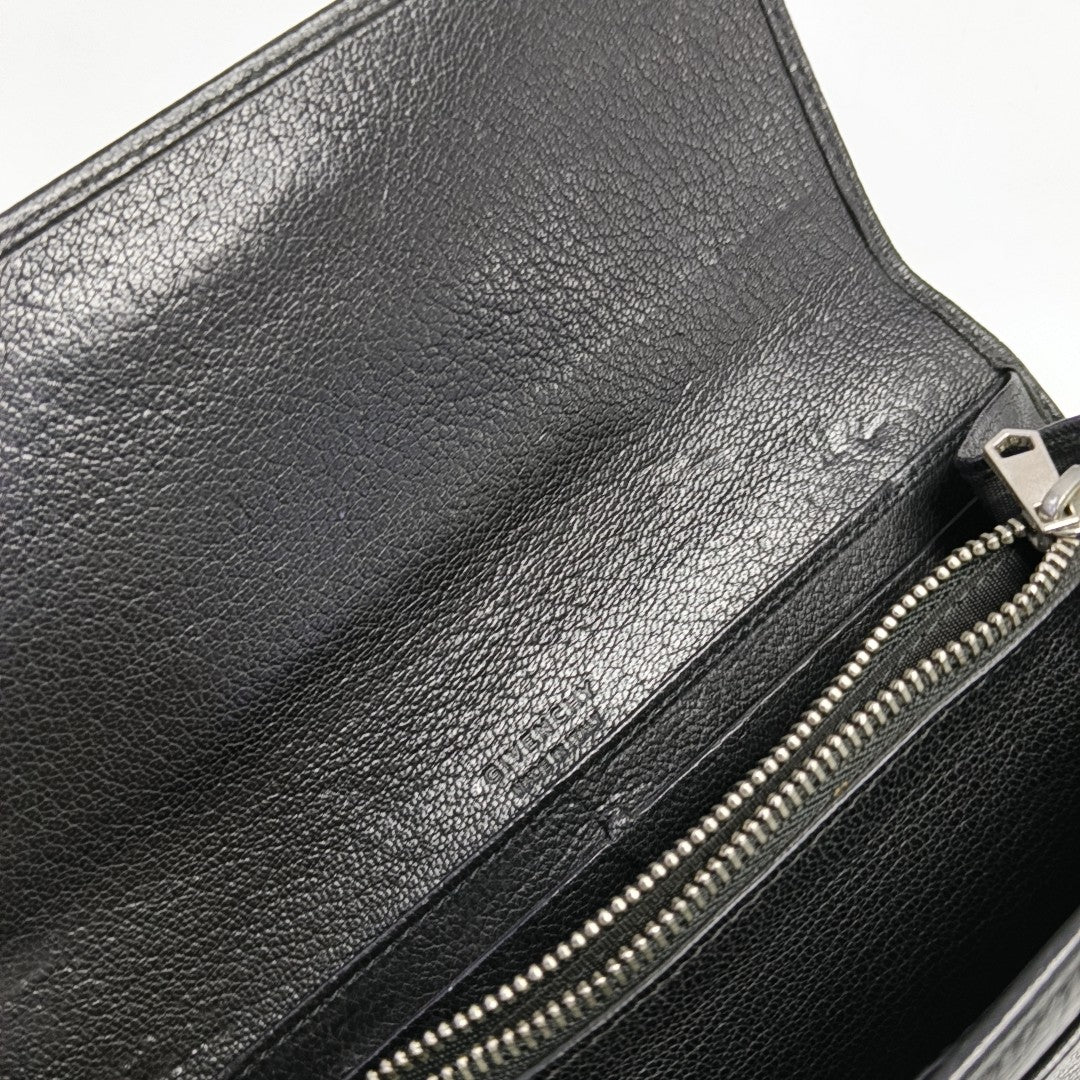 Calfskin Wallet Black