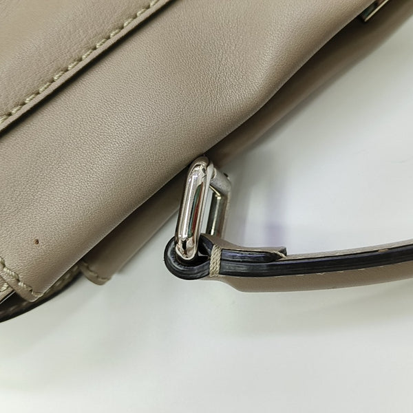 Peekaboo Large Calfskin Gray