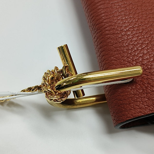 Drew Medium Calfskin Red