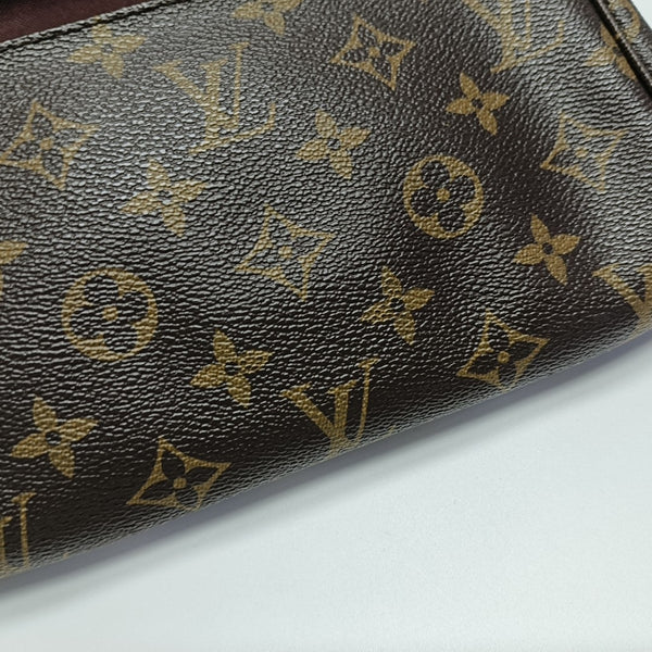 FAVORITE PM Monogram Coated Canvas Brown