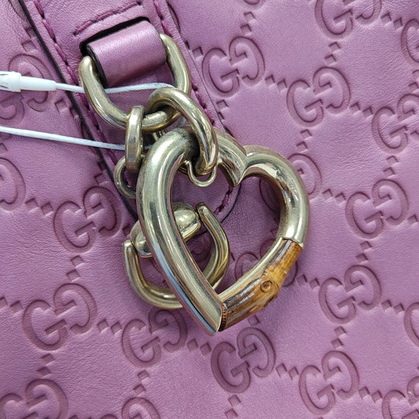 Monogram Calfskin Tote Bag Pink