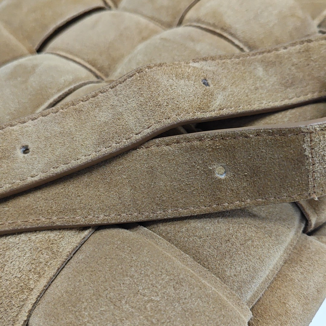 Cassette Medium Suede Beige