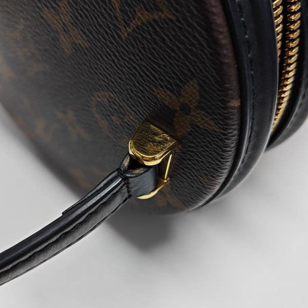 CANNES PM Monogram Coated Canvas Brown