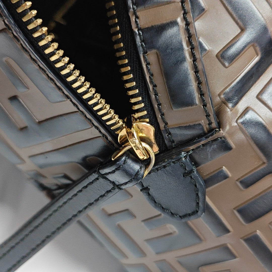 Calfskin Backpack Mini Brown