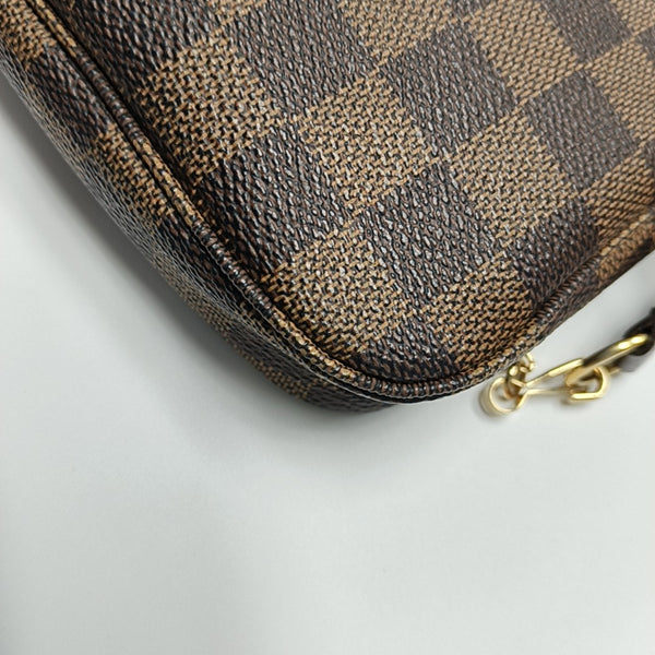 ACCESSOIRES MM Damier Ebene Coated Canvas Brown
