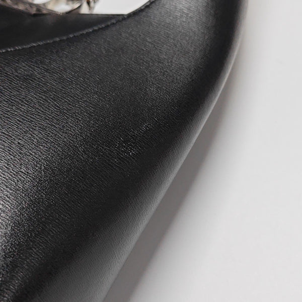 Calfskin Shoulder Bag Black