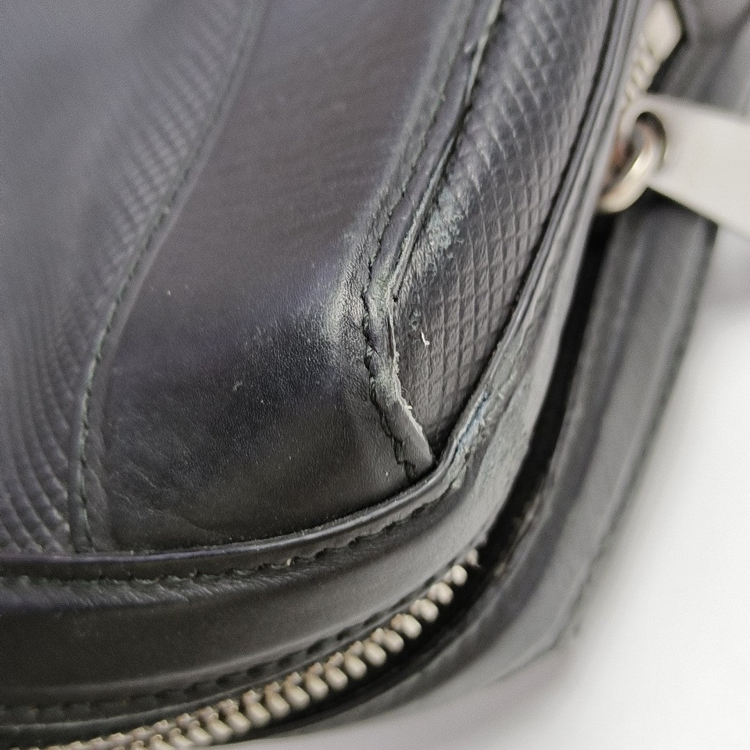 Calfskin Shoulder Bag Black