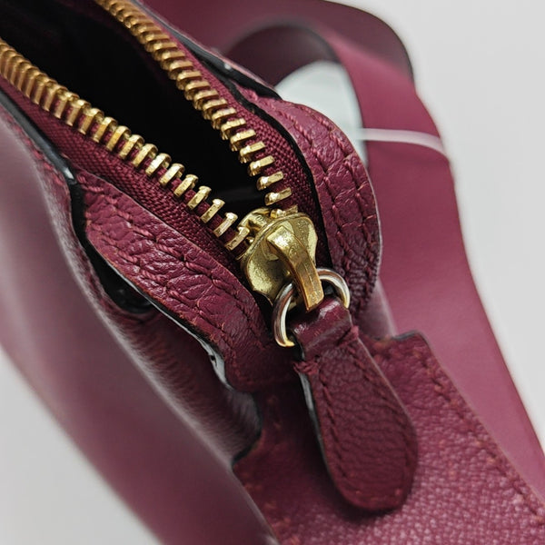 Helmsley Calfskin Red