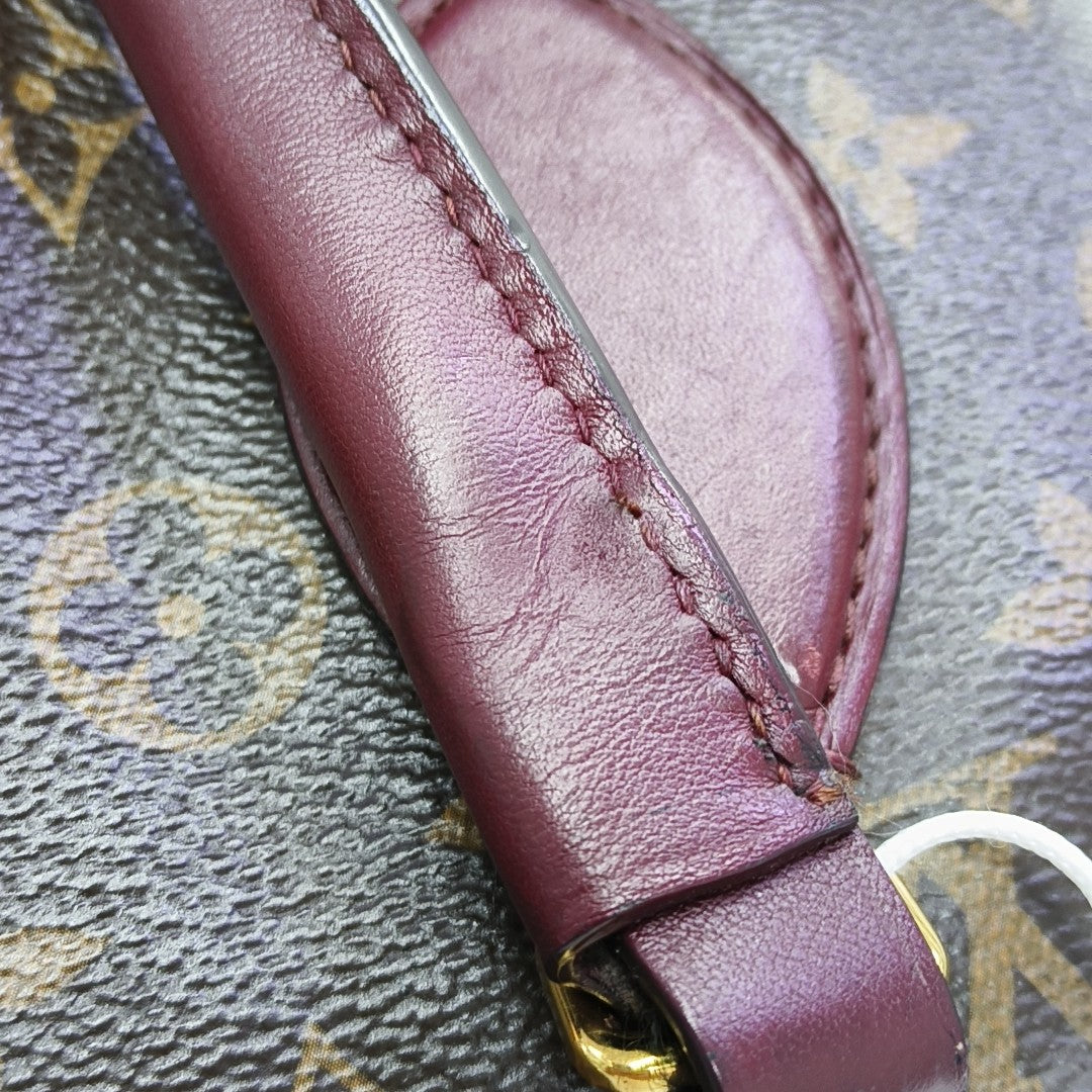 FLOWER Monogram Coated Canvas Brown