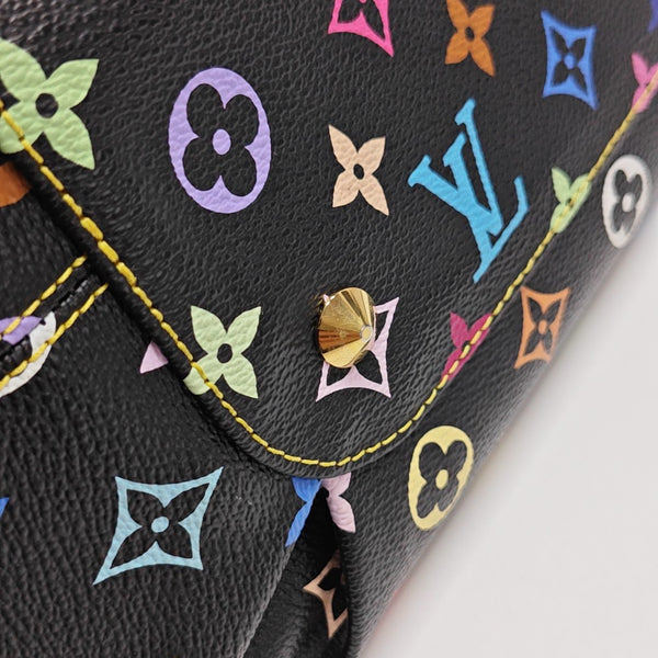 LV × TM ANNIE Monogram Coated Canvas Black