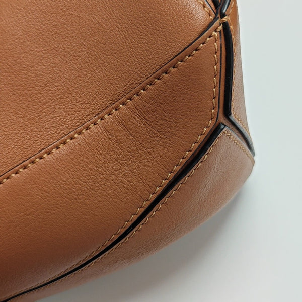 Puzzle Small Calfskin Brown