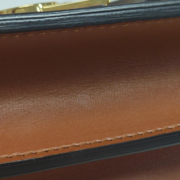 DAUPHINE Mini Monogram Coated Canvas Brown