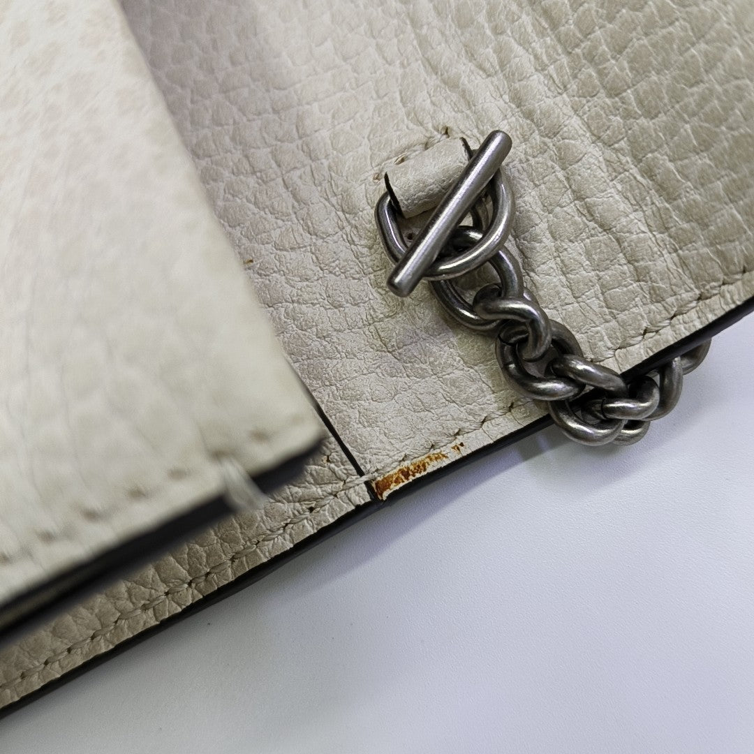 Dionysus Super Mini Calfskin White