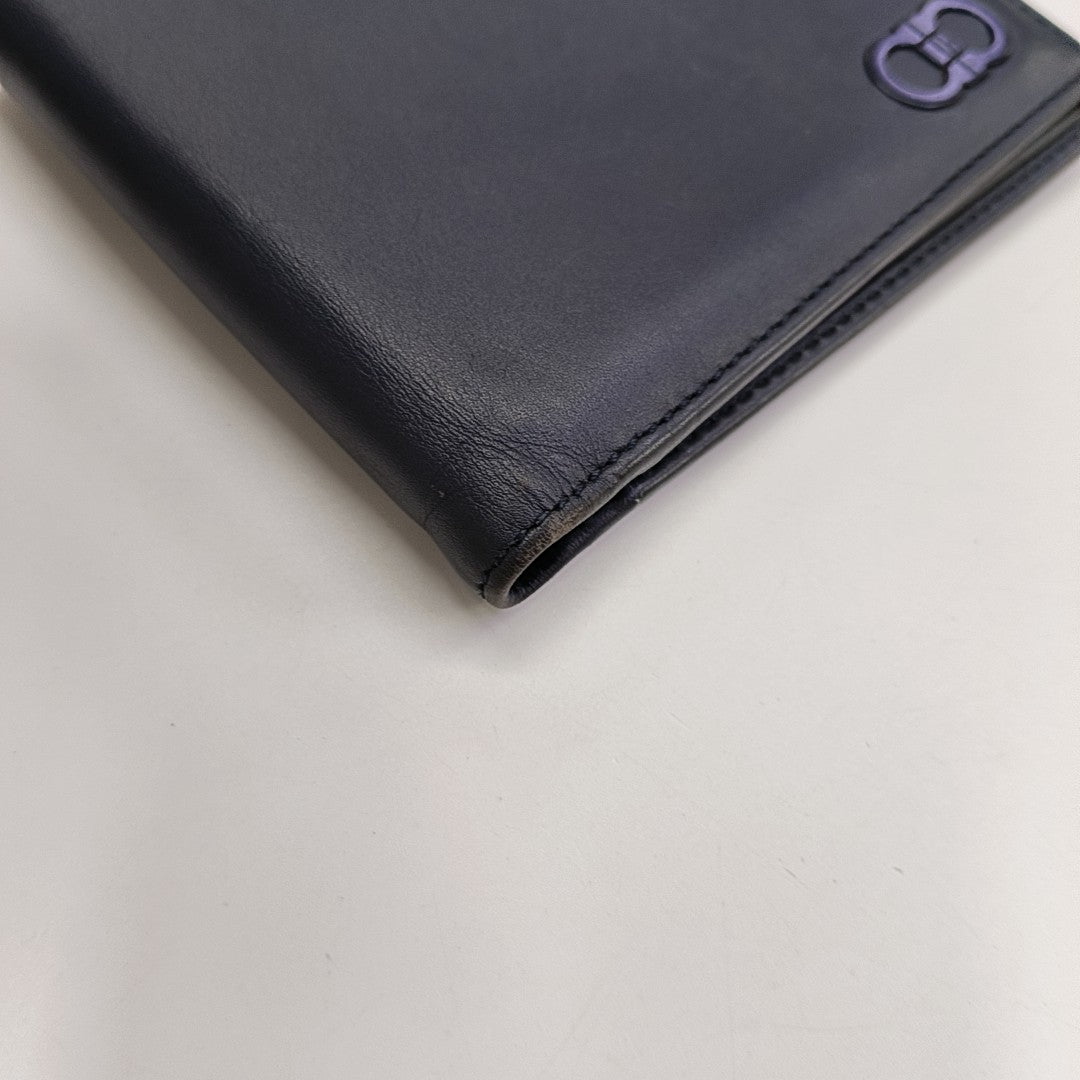 SF Calfskin Blue Wallet