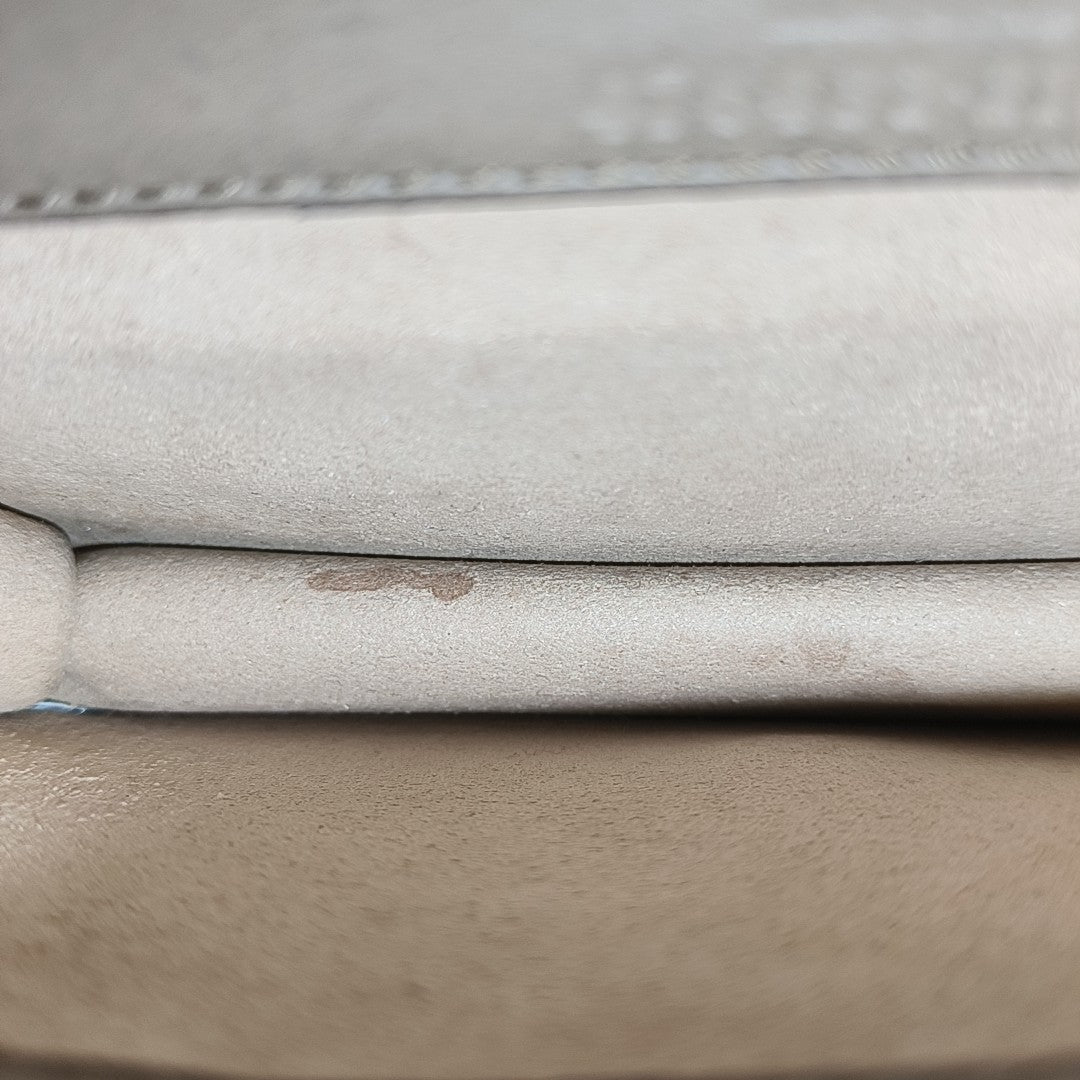 Dionysus Super Mini Monogram Coated Canvas Beige