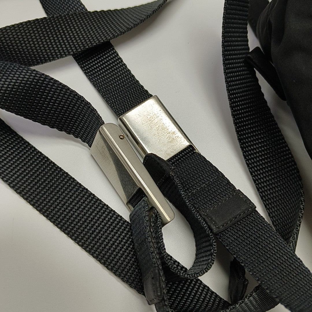 Nylon Backpack Black