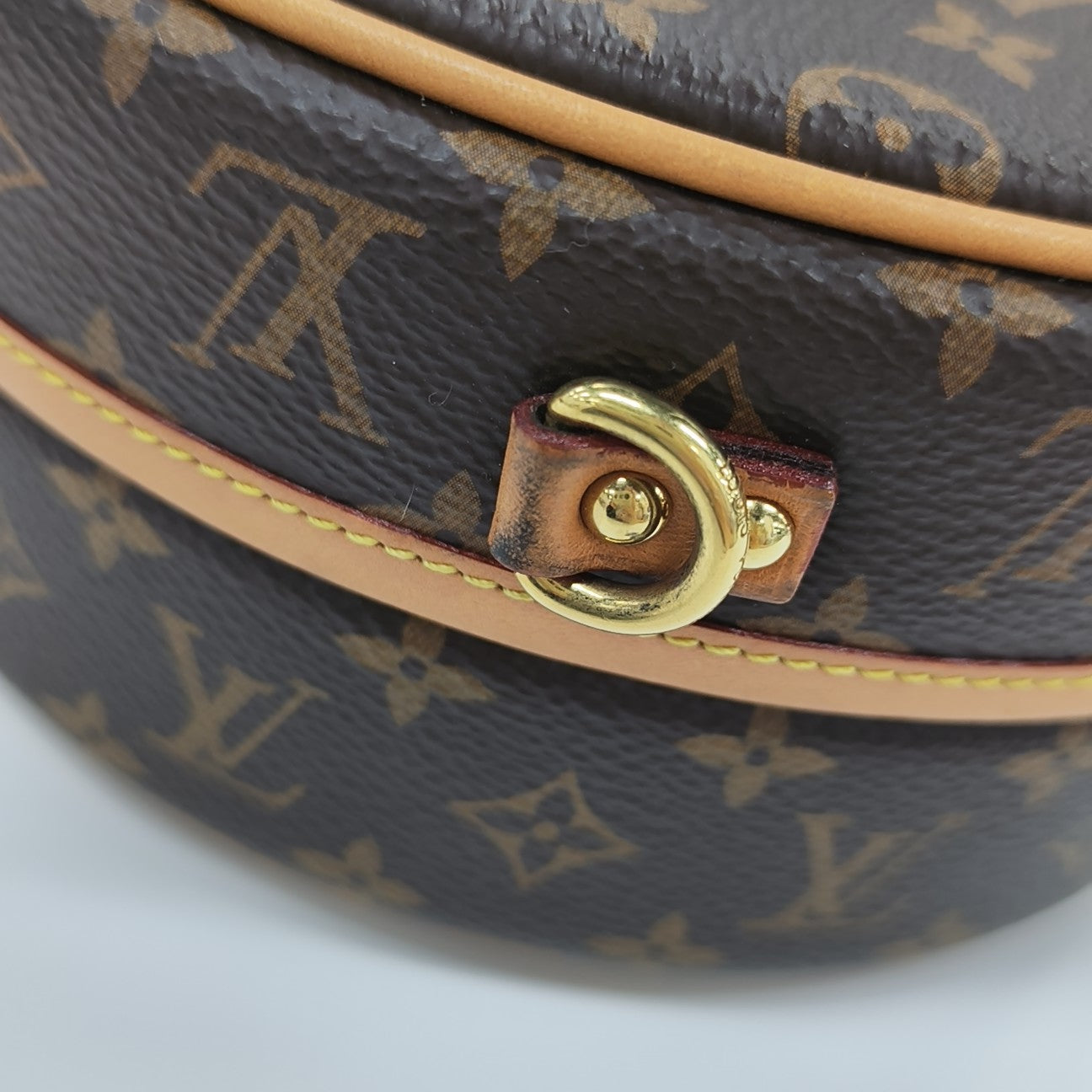 BOITE CHAPEAU PM Monogram Coated Canvas Brown