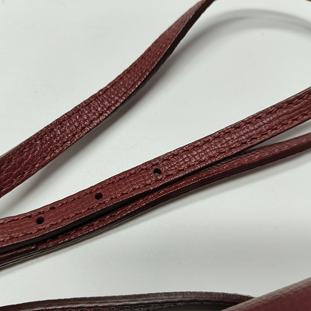 Authenticated pre-owned  Macken Patchwork Burgundy - Shoulder Bag at Looply