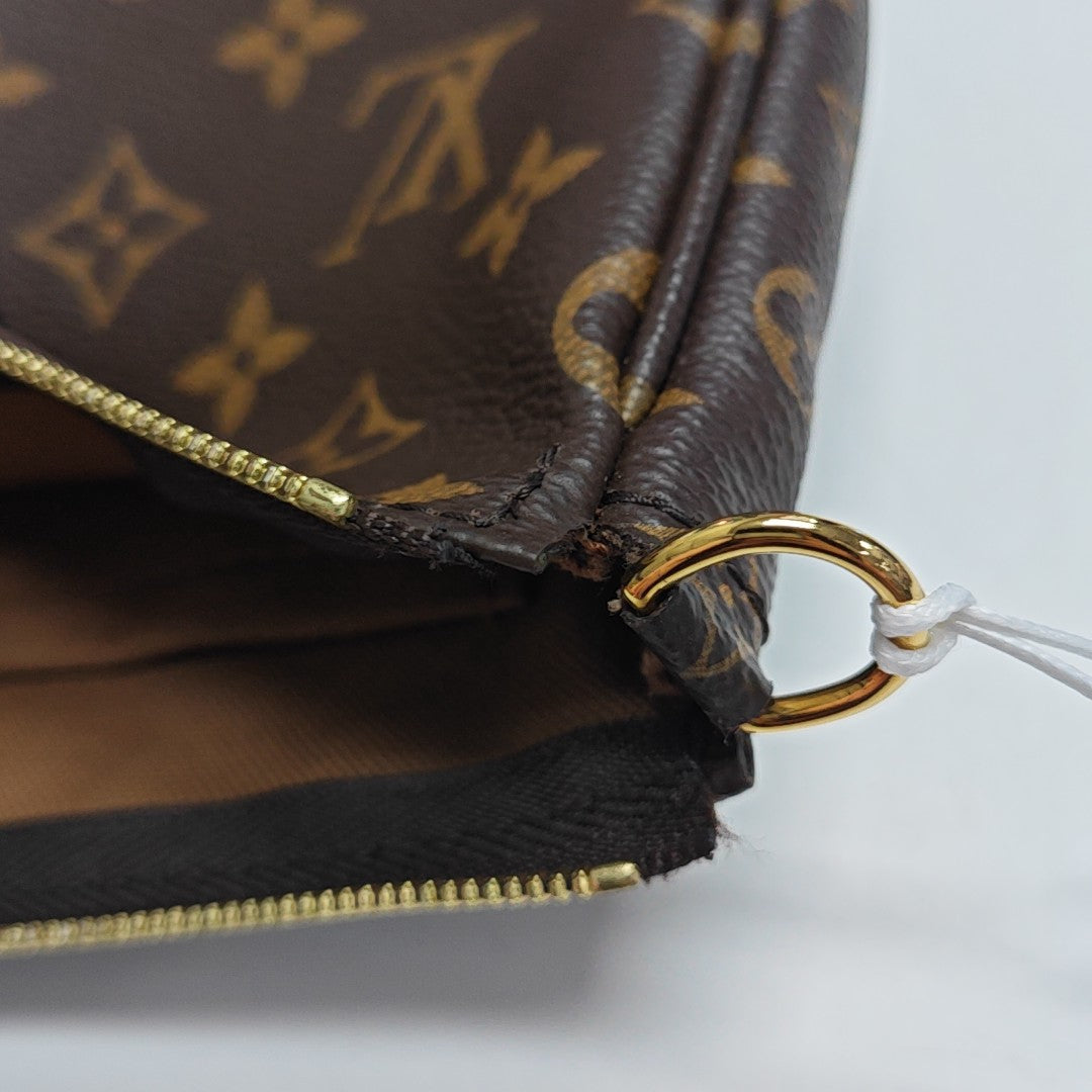 MULTI Monogram Coated Canvas Brown