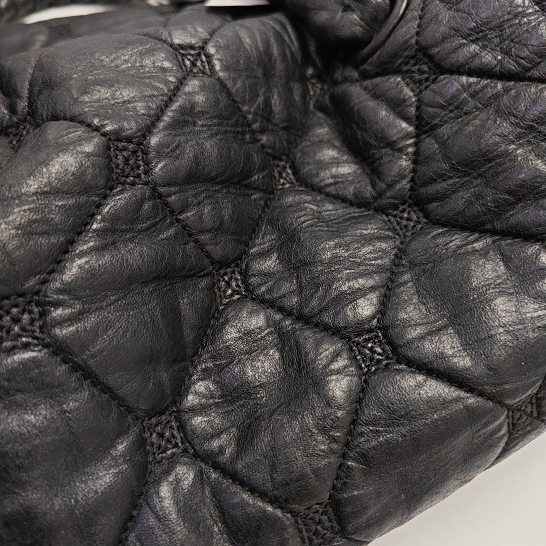 Quilted Lambskin Black