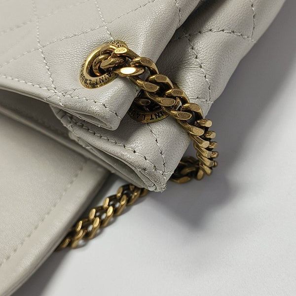 NOLITA Mini Quilted Lambskin White