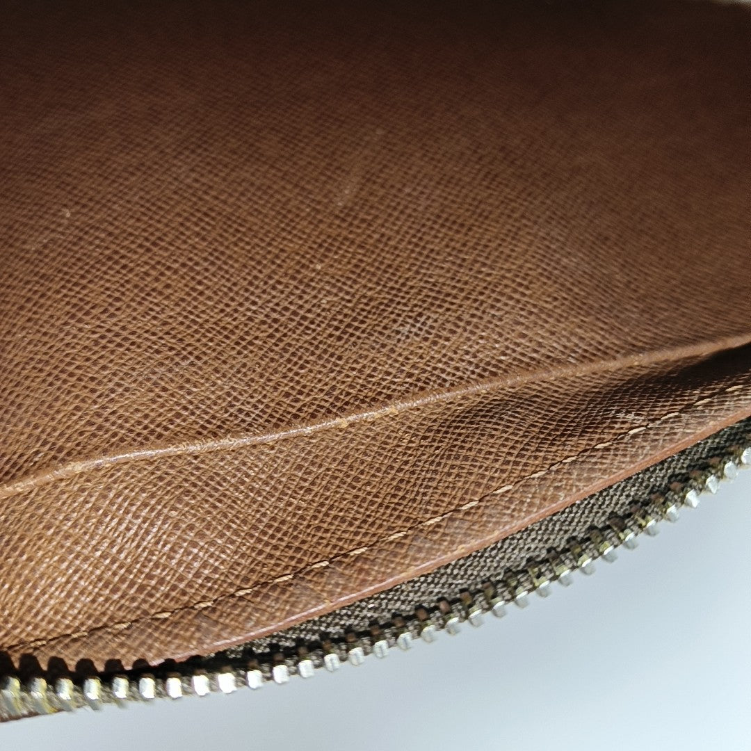 NIL Monogram Coated Canvas Brown