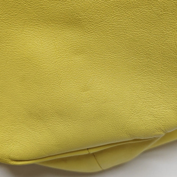 Double Knot Mini Calfskin Yellow