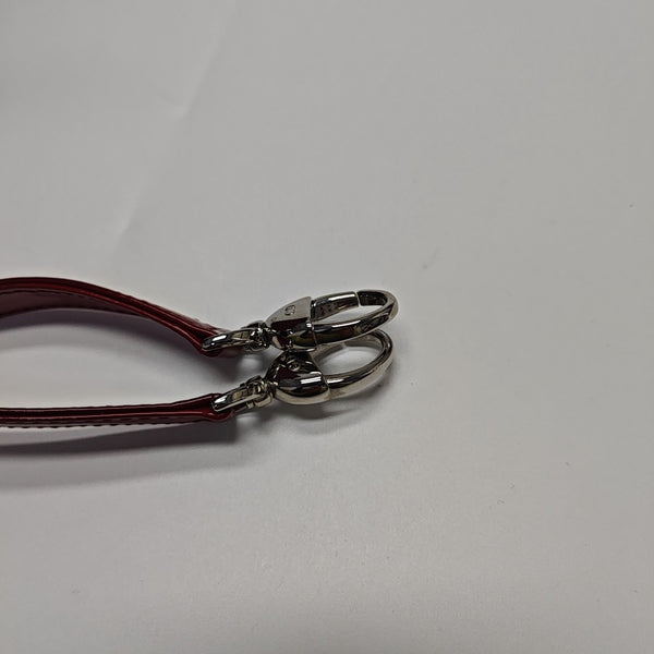 Lady Dior Large Cannage Patent Leather Red