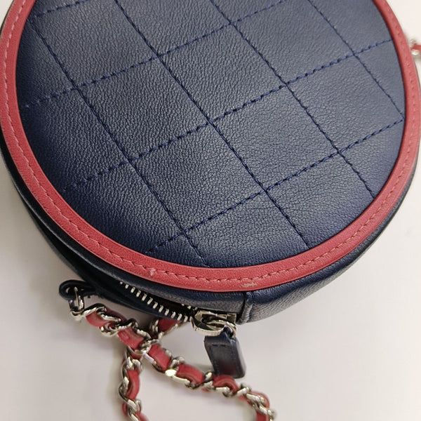 Quilted Lambskin Blue