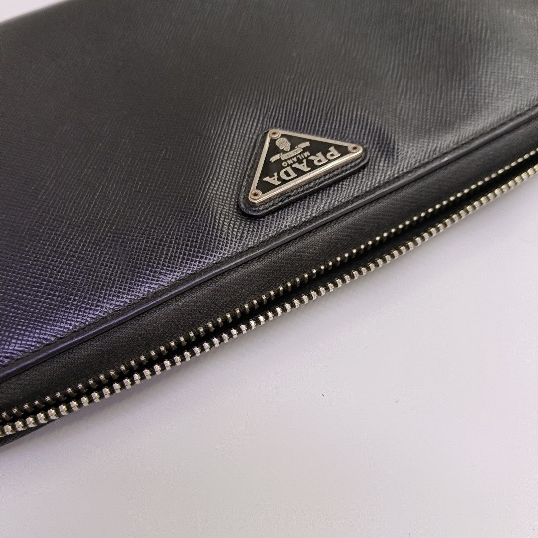 Calfskin Wallet Black