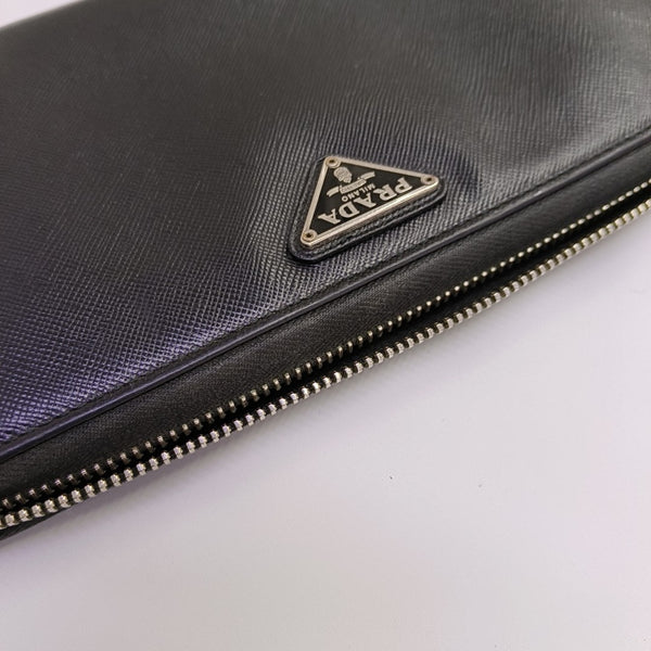 Calfskin Wallet Black