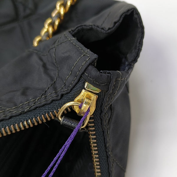 Re-Edition 1995 Chaîne Quilted Nylon Black