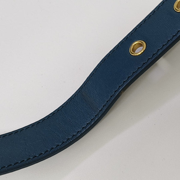 30 Montaigne Calfskin Blue