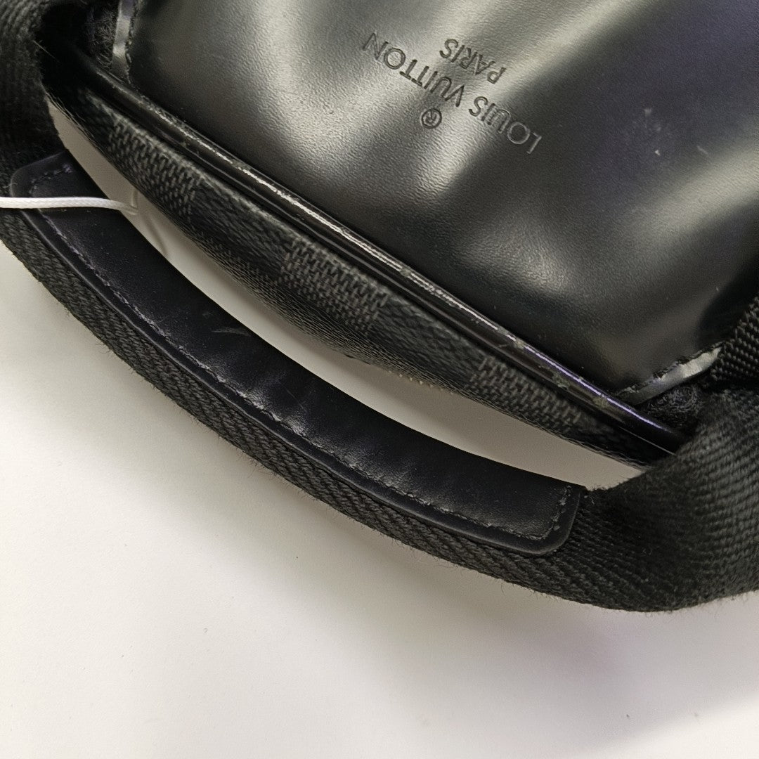 Damier Graphite Coated Canvas Backpack Black