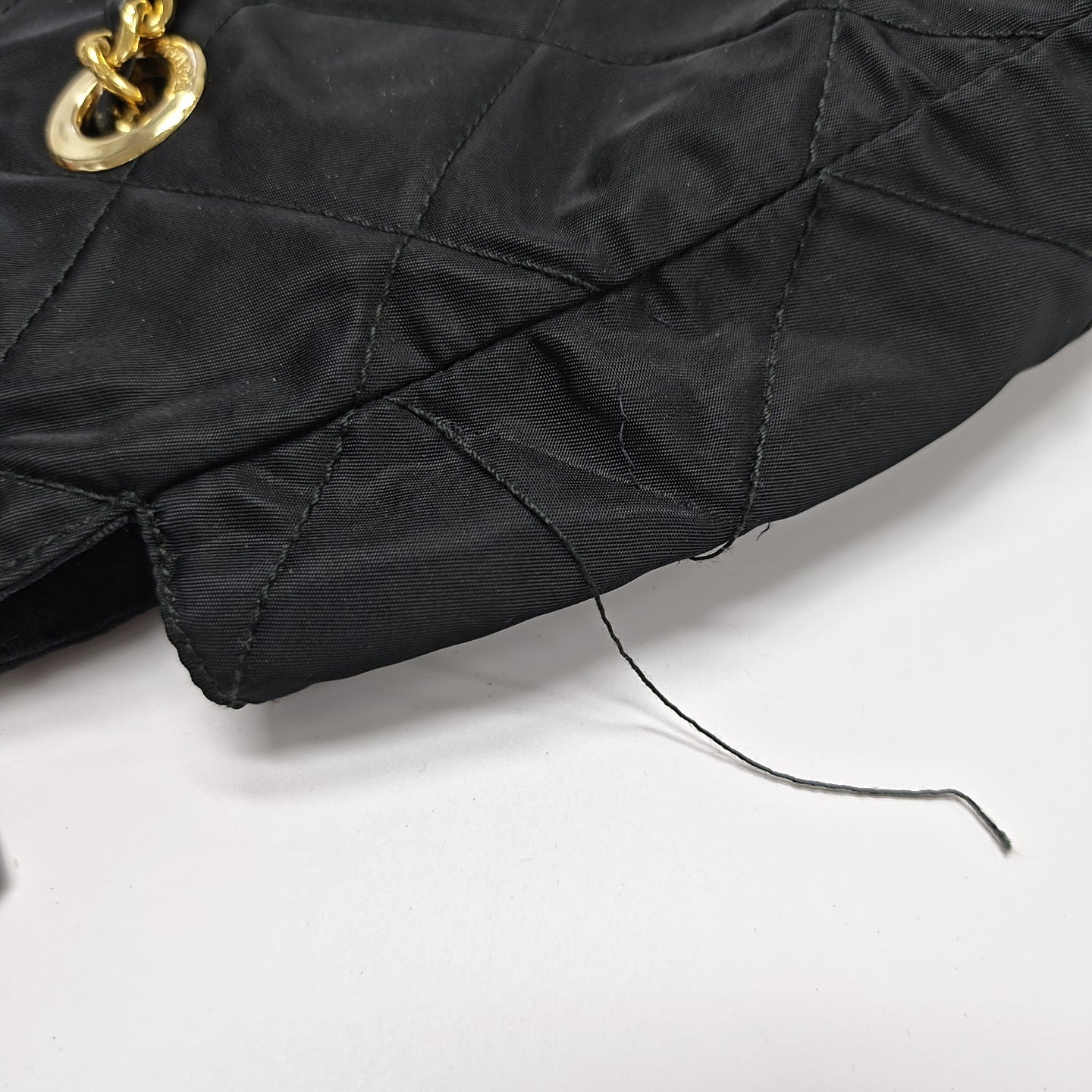 Re-Edition 1995 Chaîne Quilted Nylon Black
